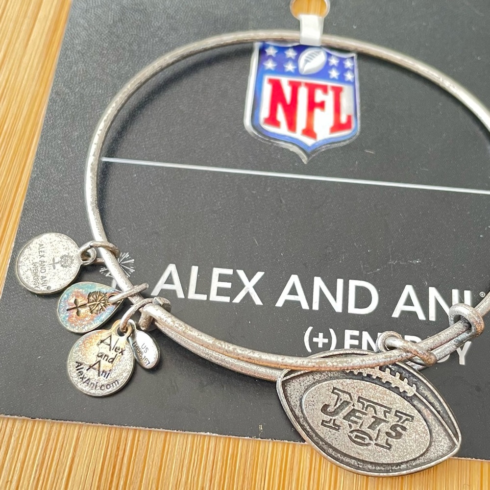 NFL Jets Alex and Annie positive energy reclaimed bracelet - Picture 2 of 8